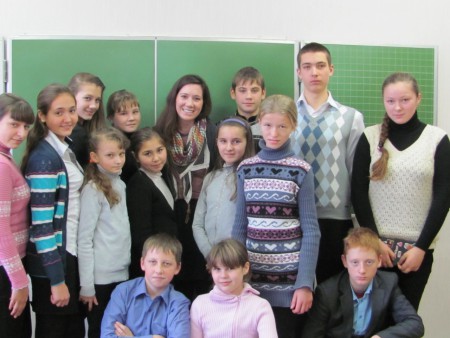 Clarissa Huge н нашій школі)